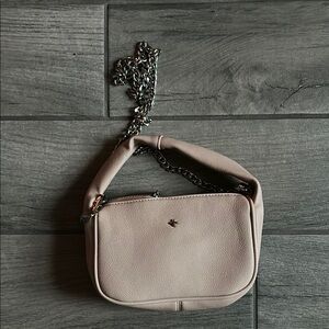 Peta + Jain Pink Crossbody Bag with Chain Strap
